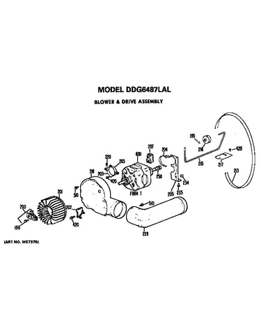 Blower and drive