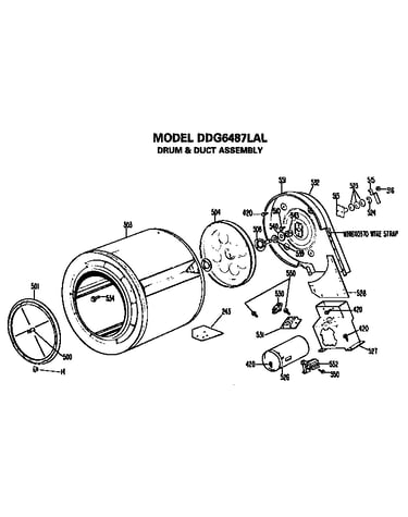 Drum and duct