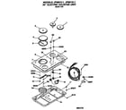 GE JP6801L1 cooktop diagram