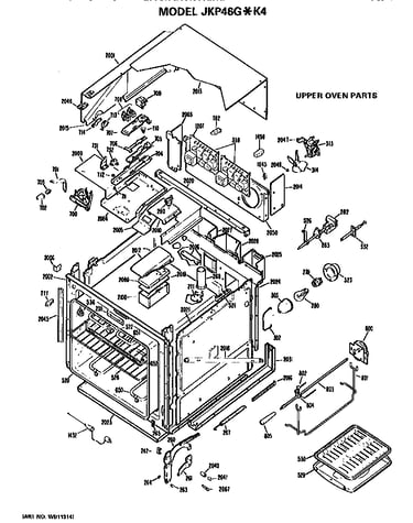 Upper oven