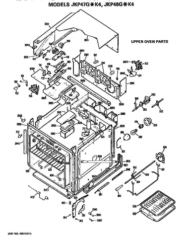 Upper oven