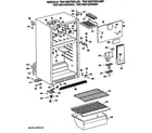 GE TBX16SYSDRWH cabinet diagram