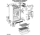 GE TBX16SASFRAD cabinet diagram