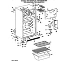 GE TBX14SASFRAD cabinet diagram