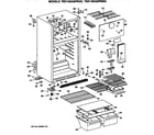 GE TBX14DASFRAD cabinet diagram