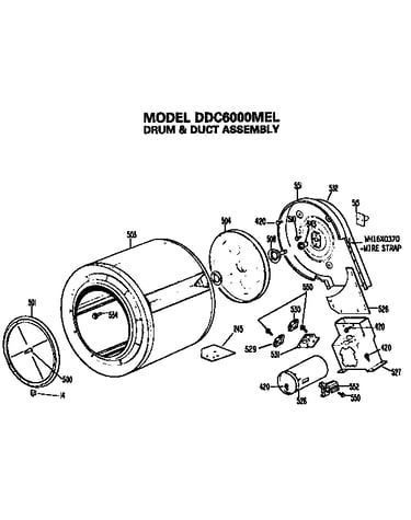 Drum and duct