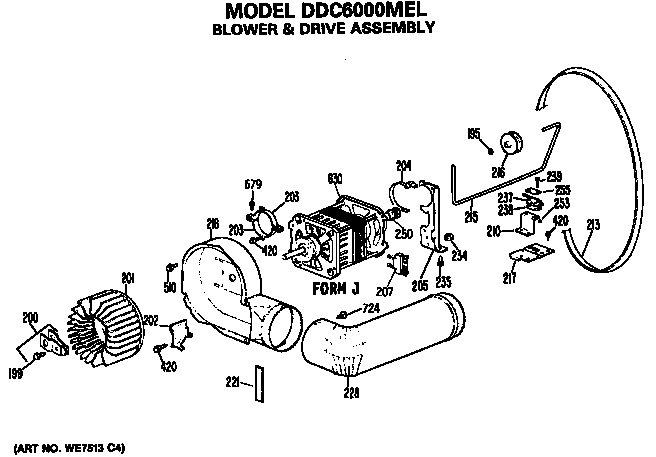 Blower and drive