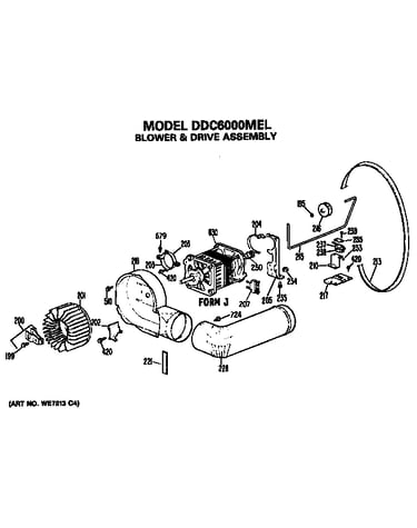 Blower and drive