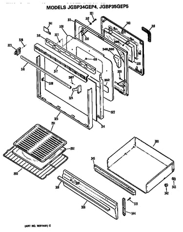 Door and drawer