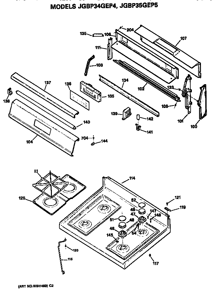 Control and cooktop