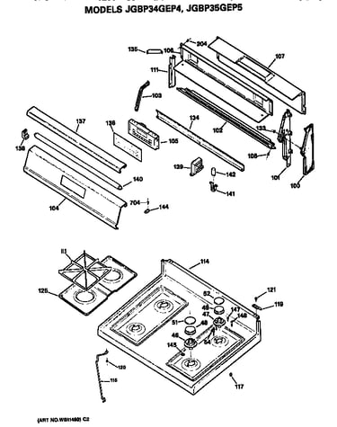 Control and cooktop