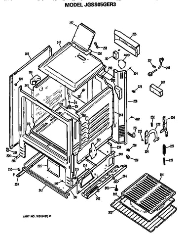 Oven cabinet