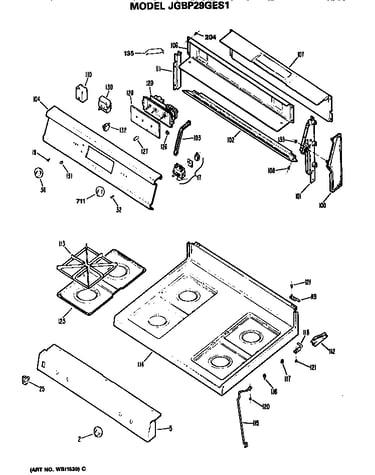 Cooktop and control panel