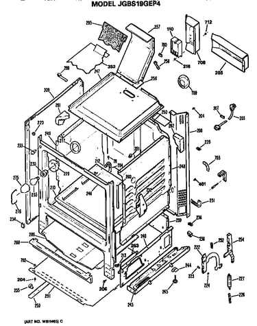 Oven cabinet