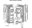 GE TFC22ZASAAD doors diagram