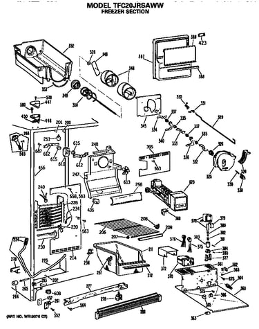 Freezer section