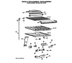 GE TBX19JASNRWH compartment separator diagram