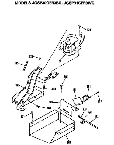 Lock box/motor