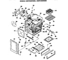 GE JGSP31GER3WG oven cabinet diagram