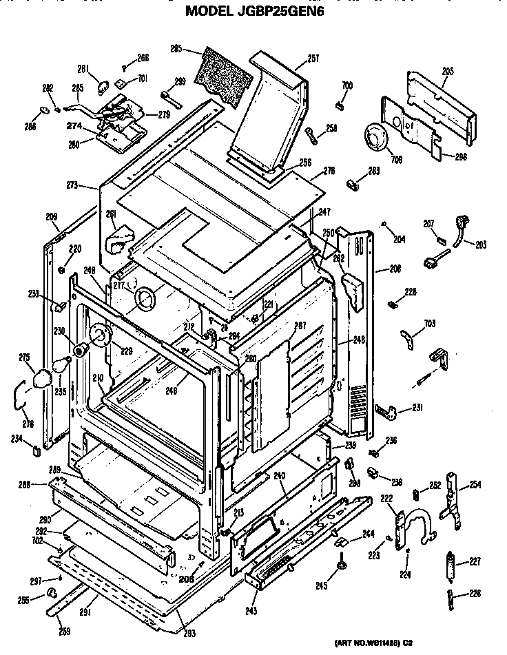 Oven cabinet