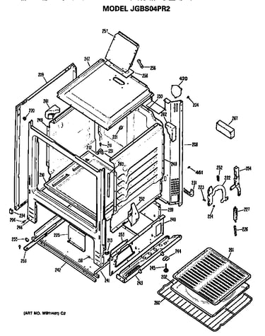 Oven cabinet
