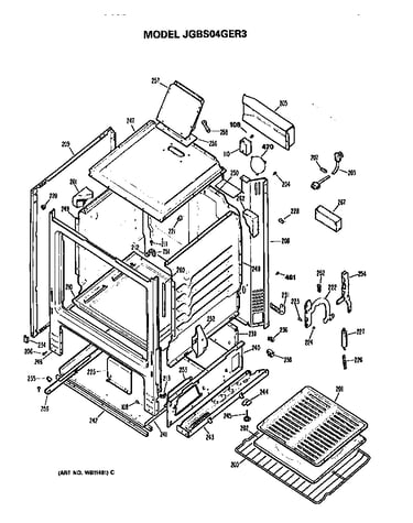 Oven cabinet