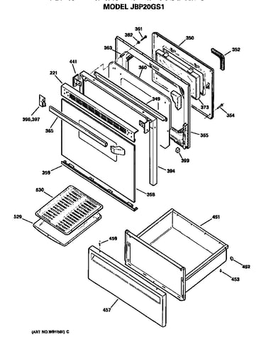 Door/utility drawer