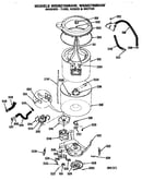 Washer- tubs, hoses and motor