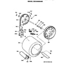 GE DDC4500SAM drum and duct diagram