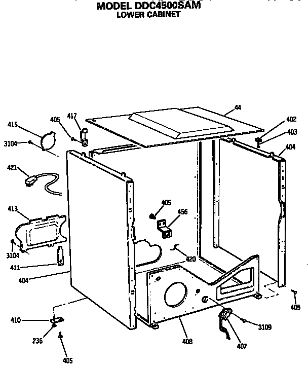 Lower cabinet