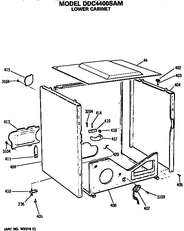 Lower cabinet