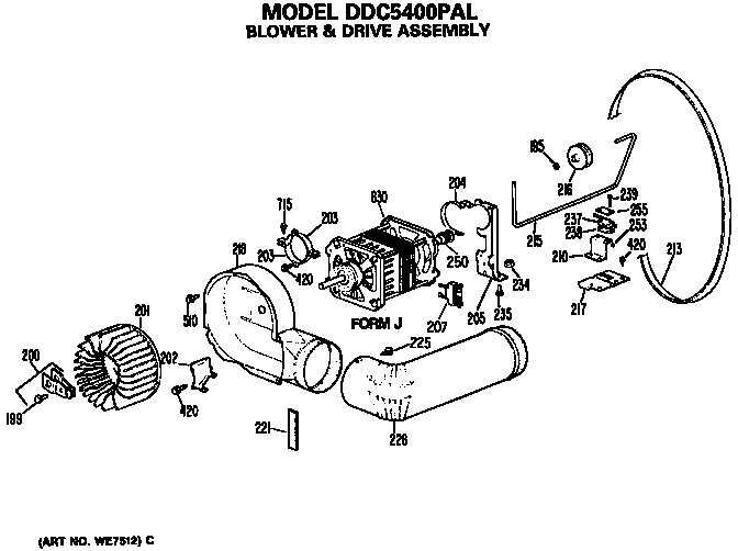Blower and drive