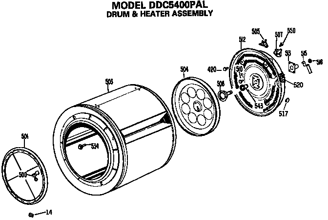 Drum and heater