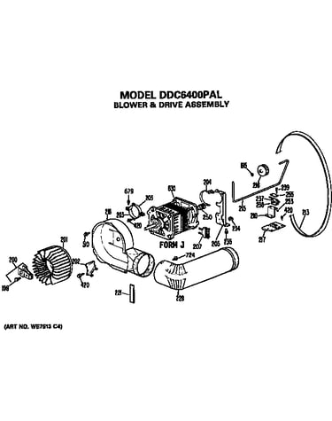 Blower and drive