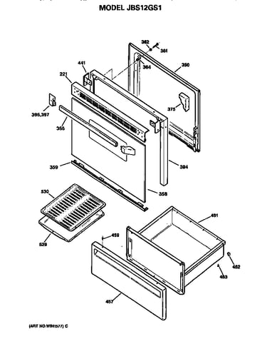 Door/utility drawer
