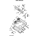 GE JBS27G*R3 cooktop diagram