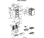 GE TAX4BNSAWG refrigerator diagram