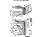 GE TBX18JPNRWH doors diagram