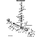 GE GSD2230L52WA motor/pump diagram