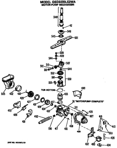 Motor/pump