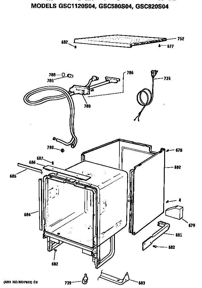 Cord/tub panels
