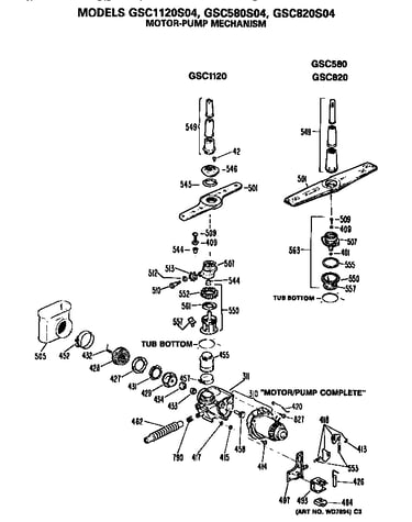 Motor/pump