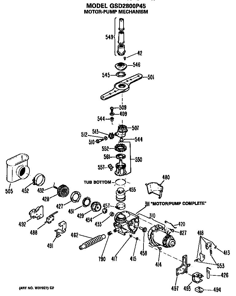 Motor/pump