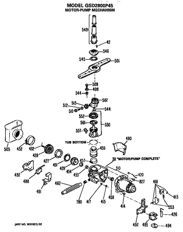 Motor/pump