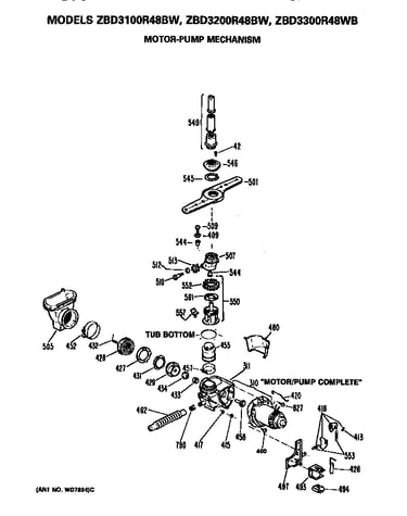 Motor/pump