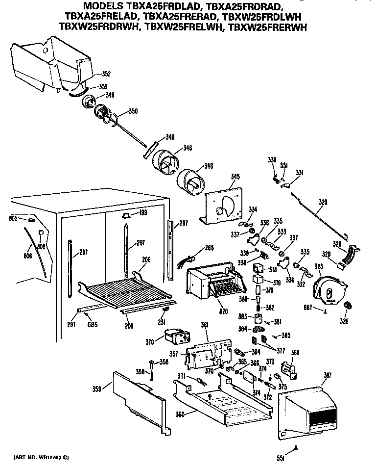 Freezer section