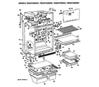 GE TBH24TQERWH cabinet diagram