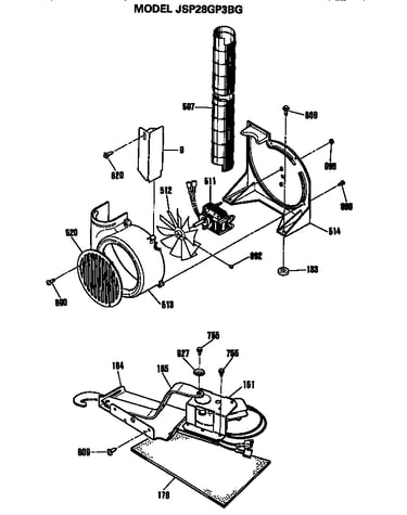 Exhaust and door latch