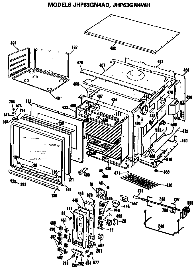 Microwave/controls