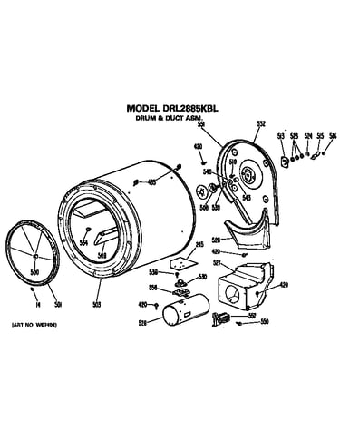Drum and duct